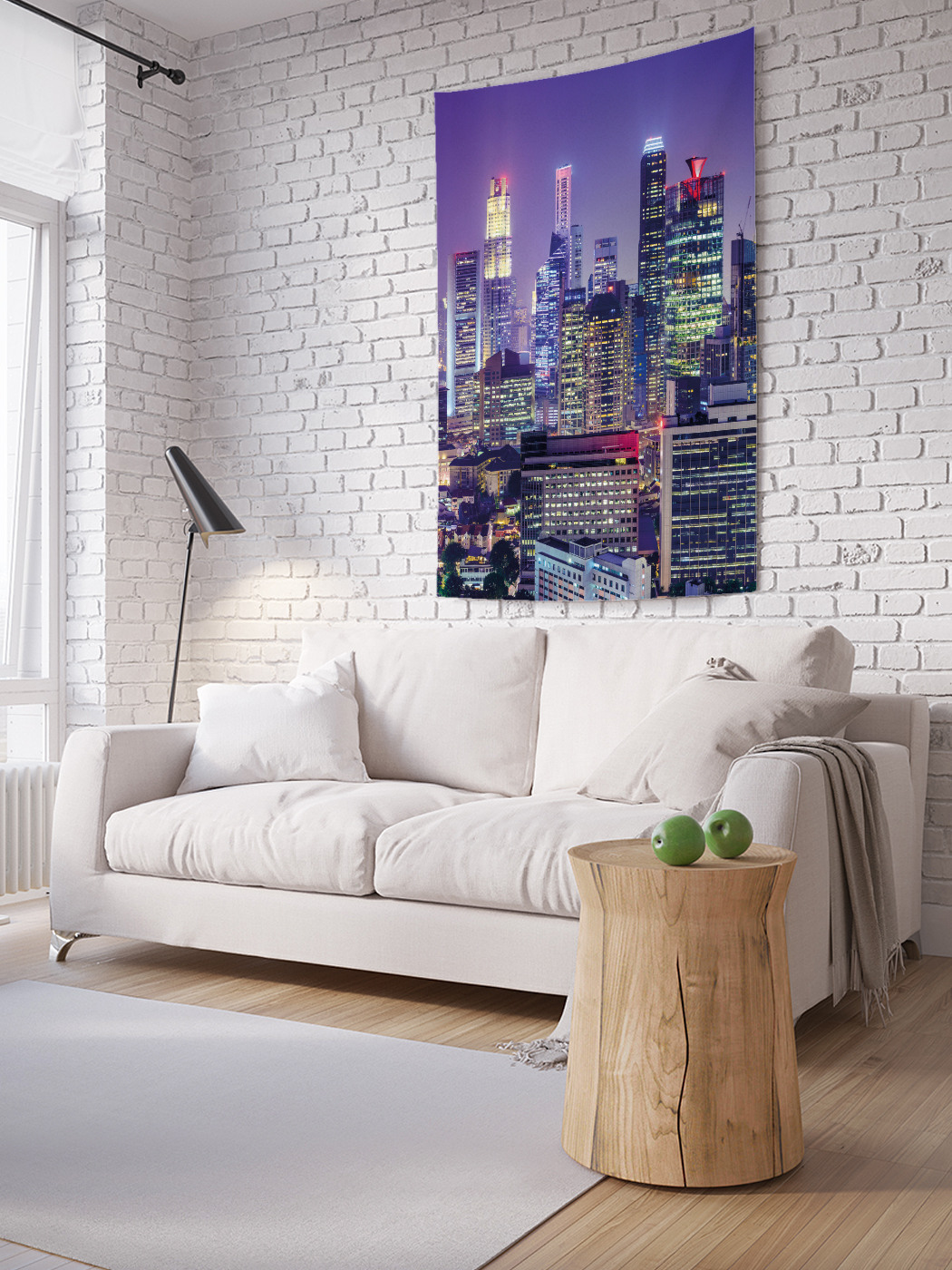 

Вертикальное фотопанно на стену JoyArty Ночной Манхеттен 150x200 см, Ночной Манхеттен