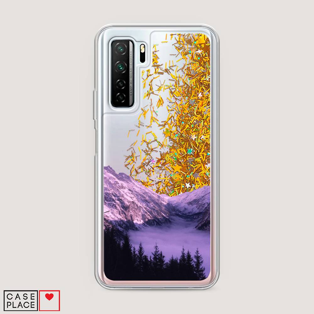

Чехол Awog на Honor 30S (Global) "Горный туман", Фиолетовый, 6102890-1