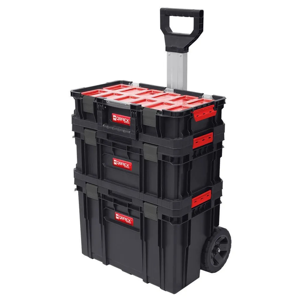 

Набор ящиков Qbrick System TWO Set (3-в-1: Cart + Toolbox + Organizer), Z248125PG002