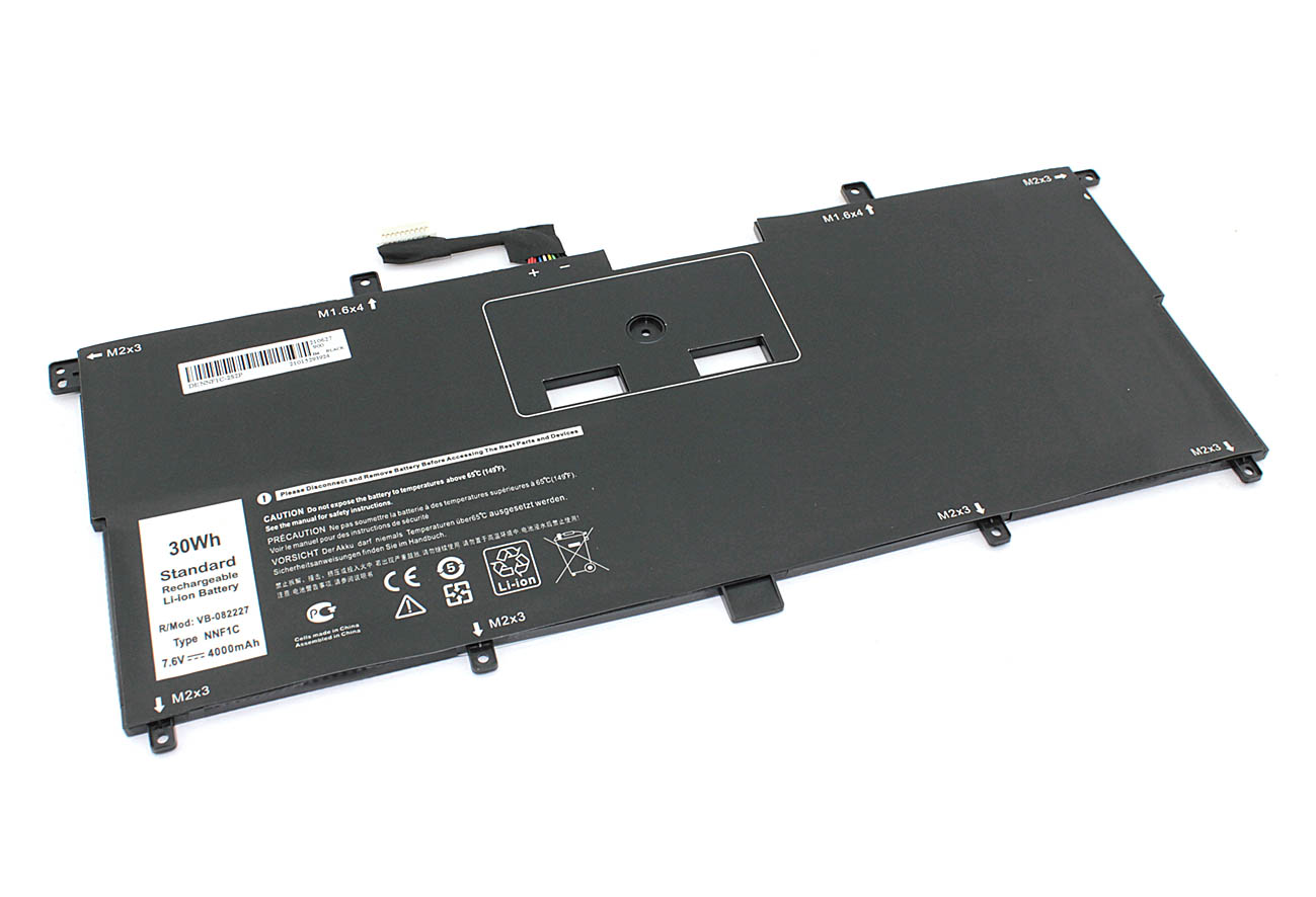 Аккумуляторная батарея для ноутбука Dell XPS 13 9365 (NNF1C) 7.6V 4000mAh OEM