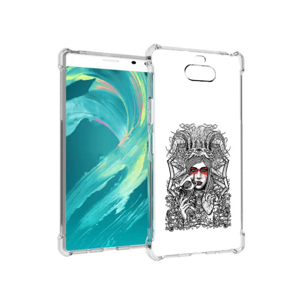 

Чехол MyPads Tocco для Sony 8 грусная девушка (PT140835.236.302), Прозрачный, Tocco