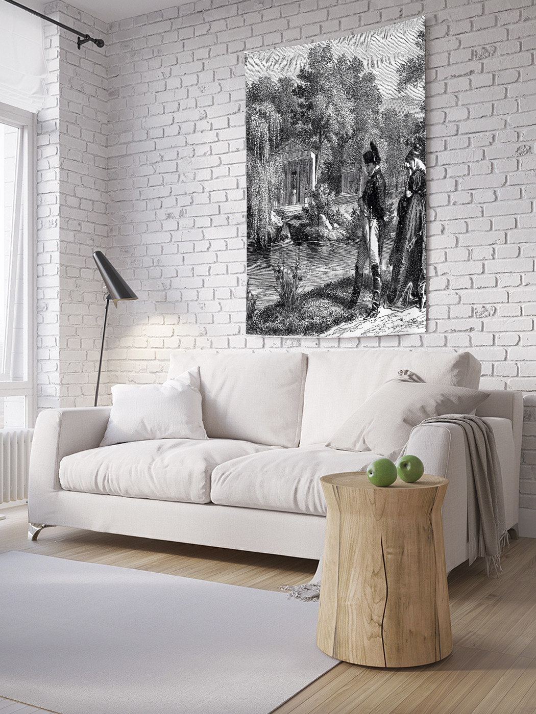 

Вертикальное фотопанно на стену JoyArty Дворянское гнездо 150x200 см, Дворянское гнездо