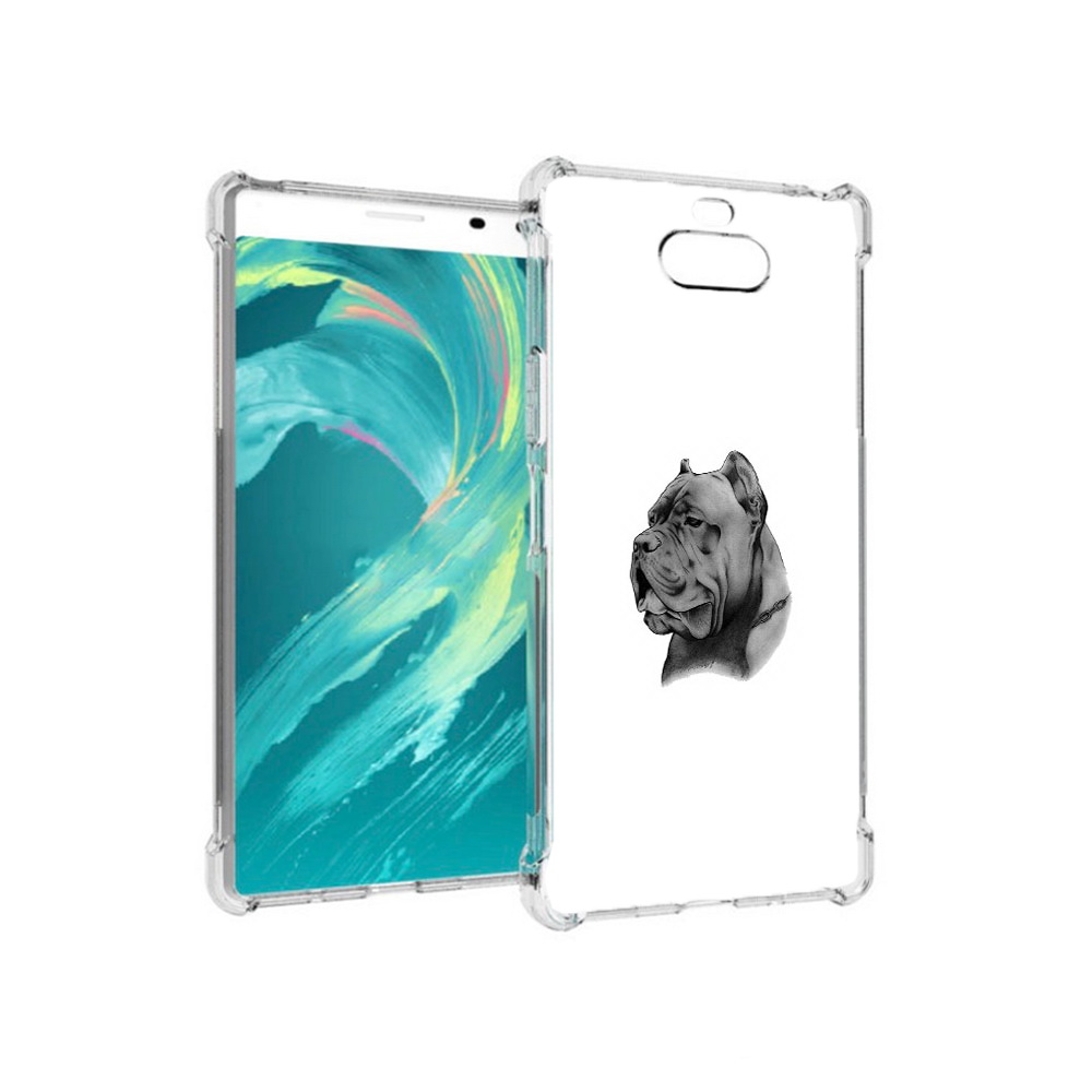 

Чехол MyPads Tocco для Sony 8 грозный бульдог (PT140835.236.300), Прозрачный, Tocco