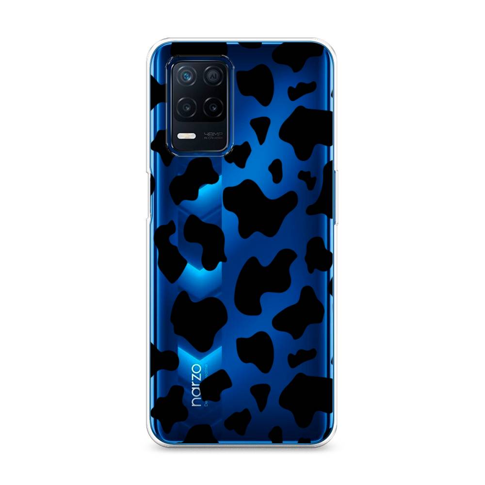 

Чехол Awog на Realme 8 5G/Narzo 30 5G "Пятна коровы черные", Разноцветный, 257150-2