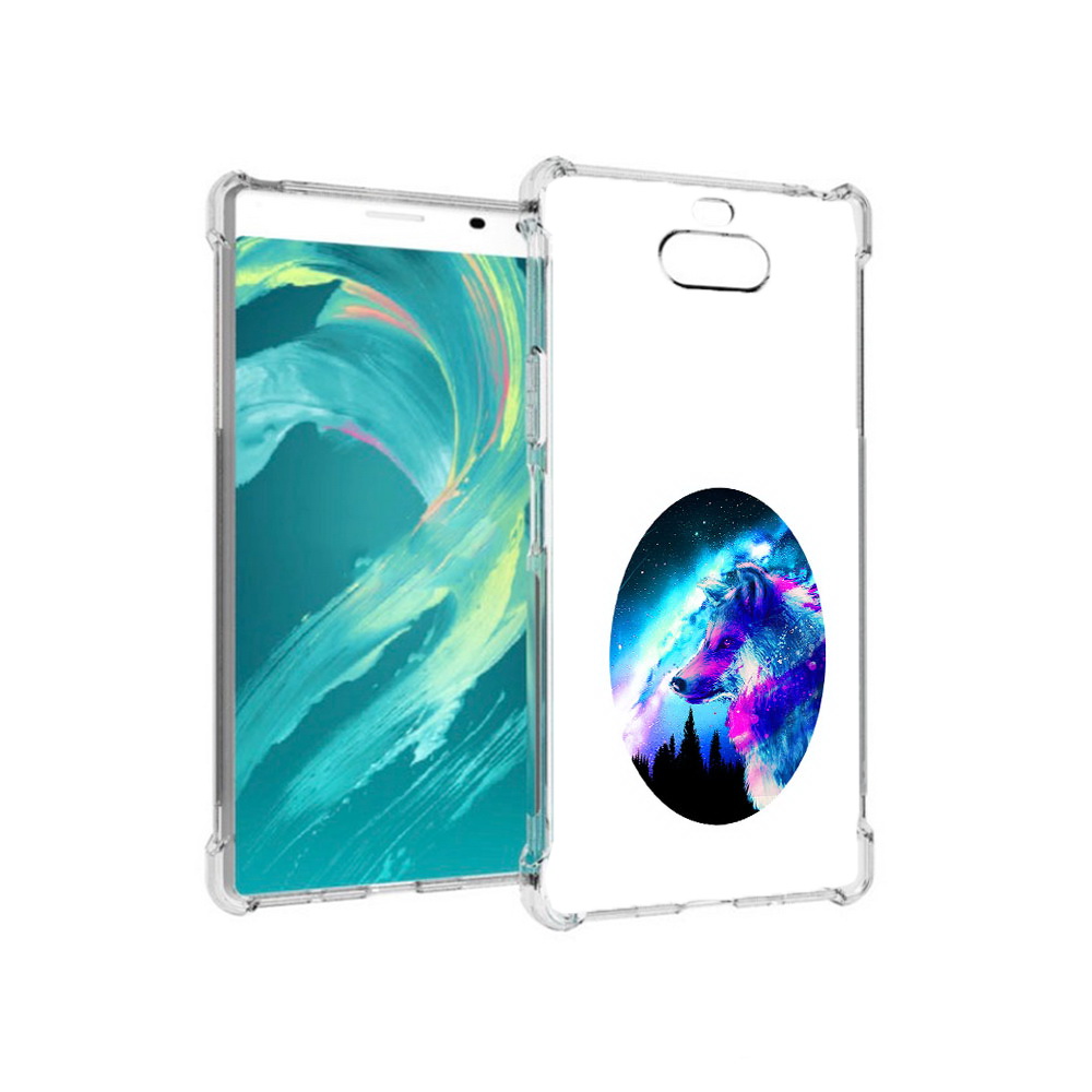 

Чехол MyPads Tocco для Sony 8 голубой волк (PT140835.236.293), Прозрачный, Tocco