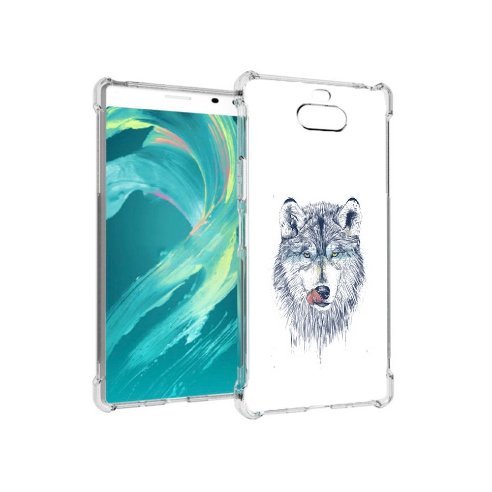 

Чехол MyPads Tocco для Sony 8 голодгый волк (PT140835.236.292), Прозрачный, Tocco