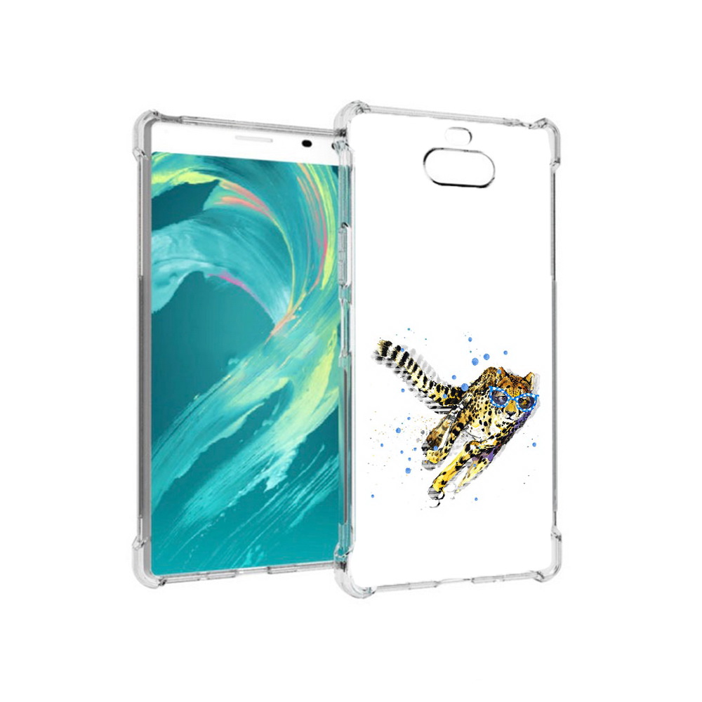 

Чехол MyPads Tocco для Sony 8 гепард в очках (PT140835.236.287), Прозрачный, Tocco