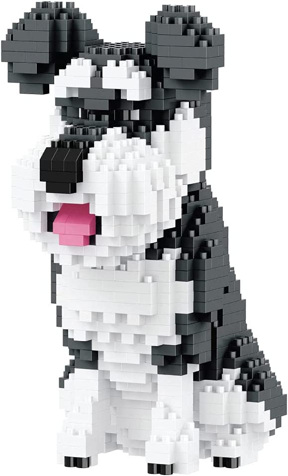 Конструктор Balody 3D из миниблоков Собака Chenery, 934 элемента BA18242 конструктор 3д из миниблоков rtoy собака интеллигент в шляпе 1000 дет wl9148