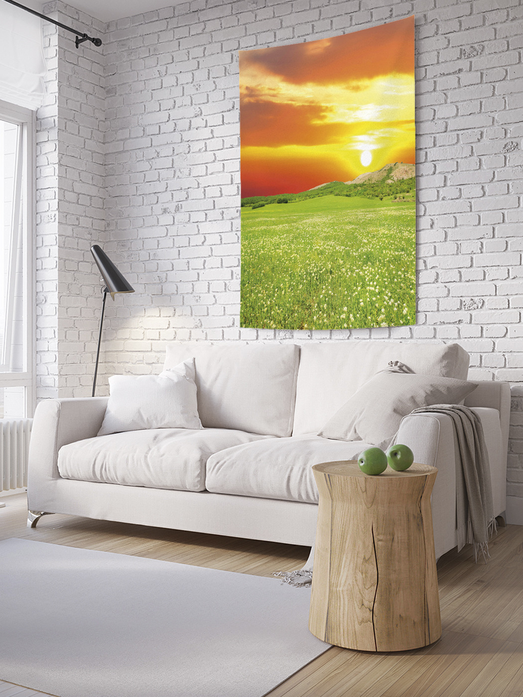 

Вертикальное фотопанно на стену JoyArty Зарево рассвета 150x200 см, Зарево рассвета