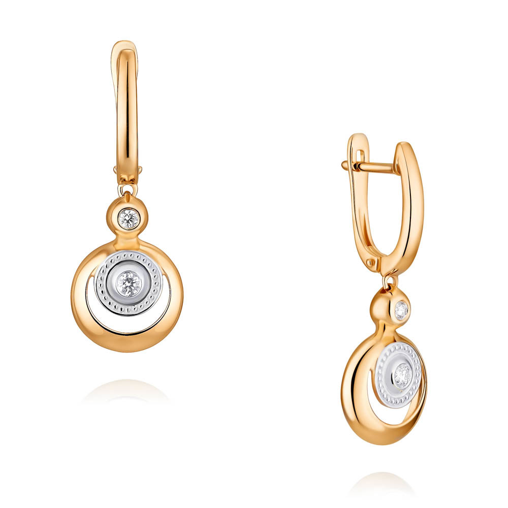 

Серьги из красного золота с бриллиантом ADAMAS 2457126/01-А50Д-41, 2457126/01-А50Д-41