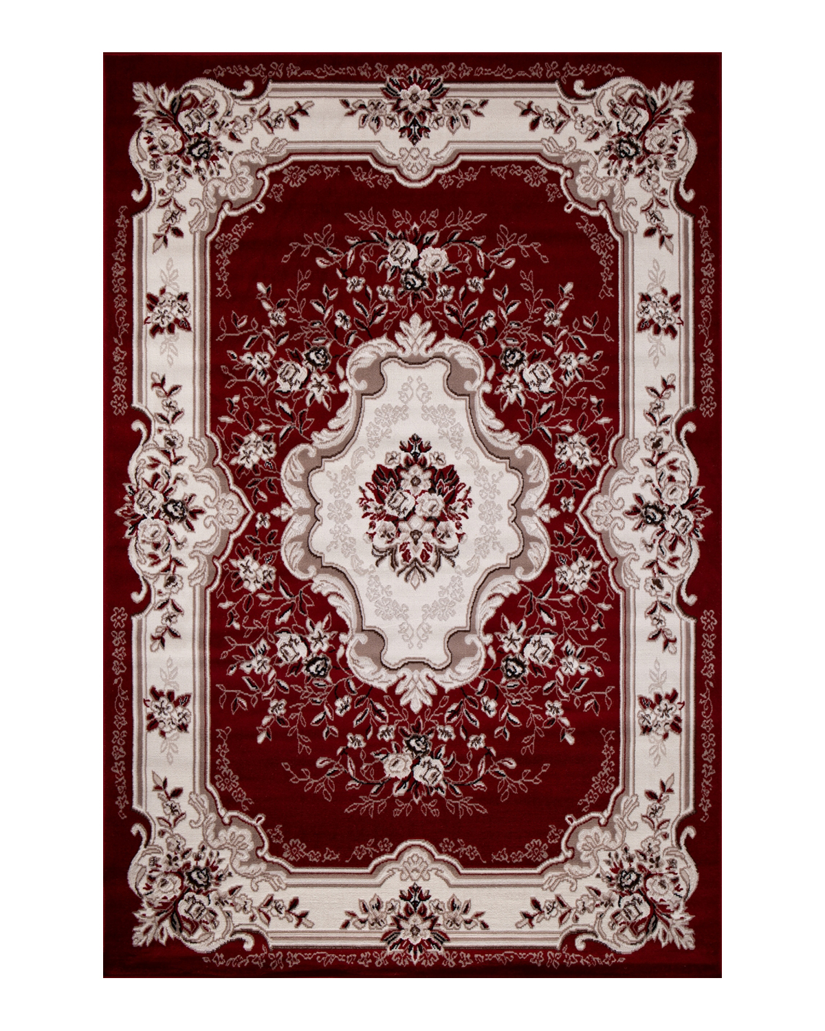 

Ковер Kitroom Plus Yucatan 200x300 прямоугольный красный/кремовый d017