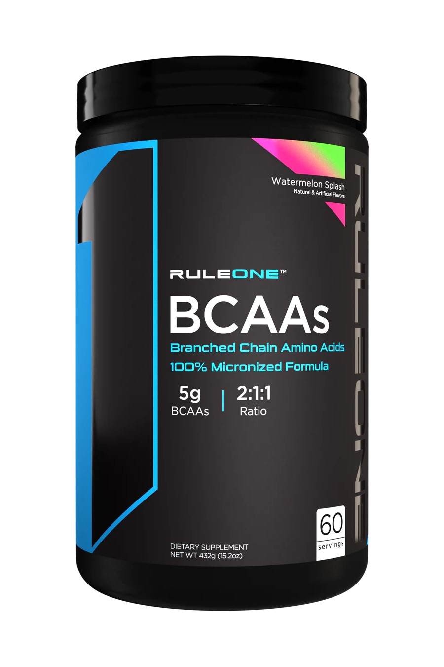 Аминоксилоты БЦА RULE ONE BCAA, Watermelom splash, 60 порций