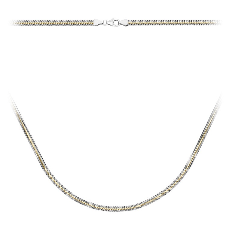 

Ожерелье-цепь из серебра 50 см Kari Jewelry 231261, 231261