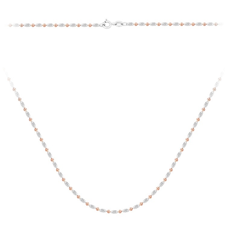 

Ожерелье-цепь из серебра 45 см Kari Jewelry 231260, 231260