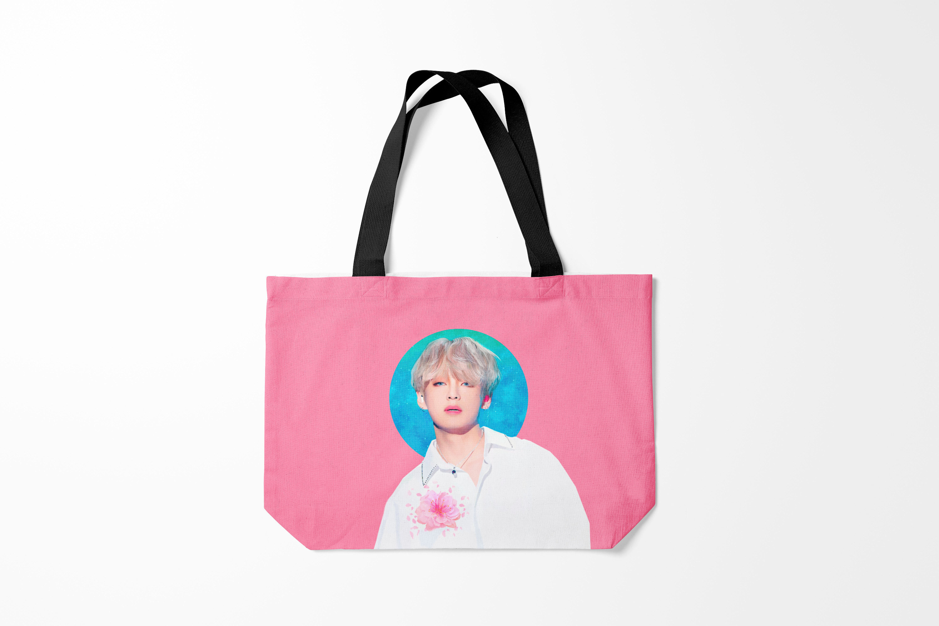 

Сумка шoппер унисекс Burnettie BTS SUGA, черный, BTS SUGA