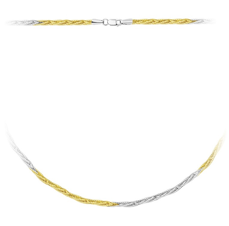 

Ожерелье-цепь из серебра 50 см Kari Jewelry 231258, 231258