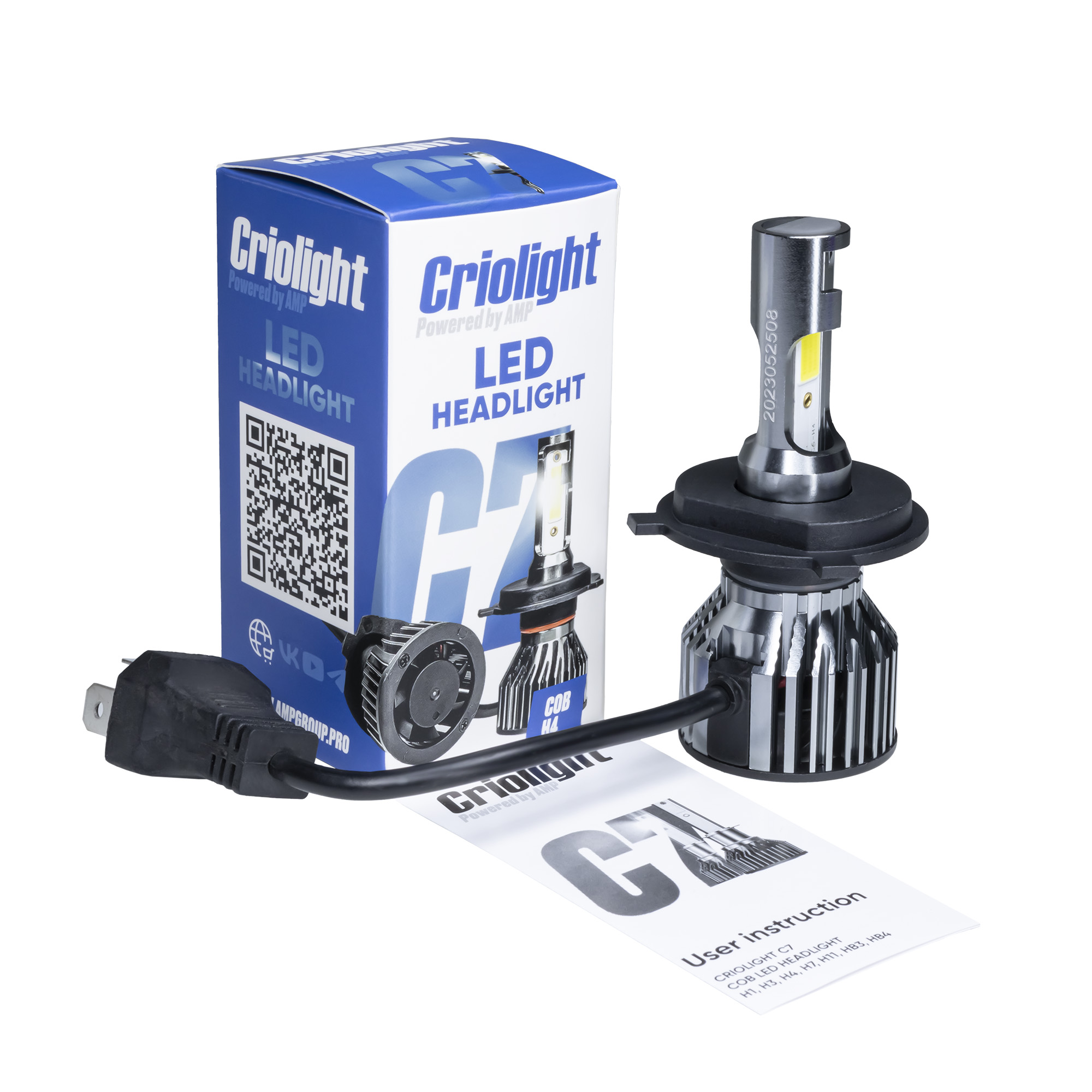 Светодиод головного света Criolight C7 H4