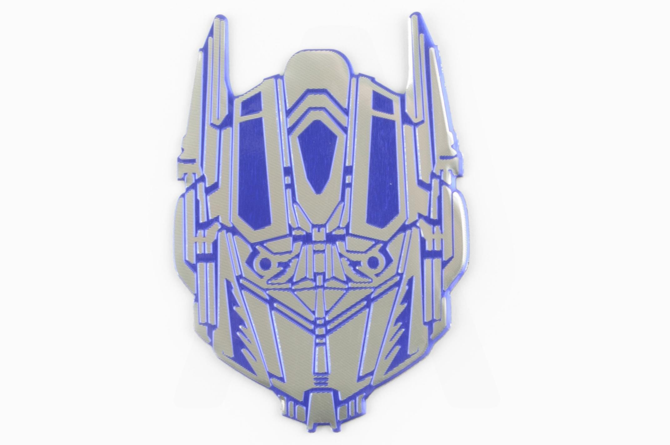 

Наклейка шильдик TRANSFORMER (75x60mm, синяя) (#4662)