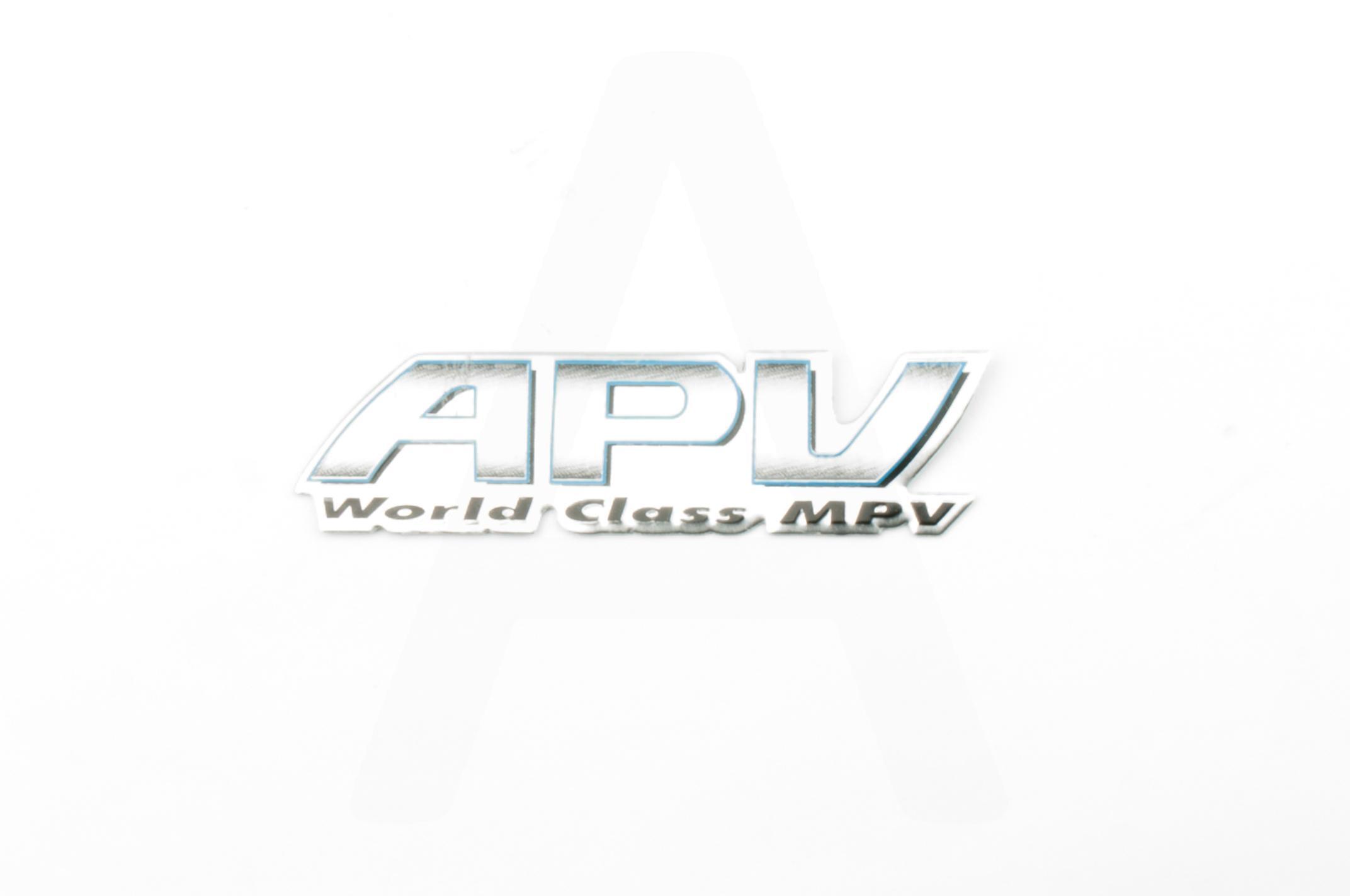 

Наклейка шильдик APV (14х4см, хром) (#4631)