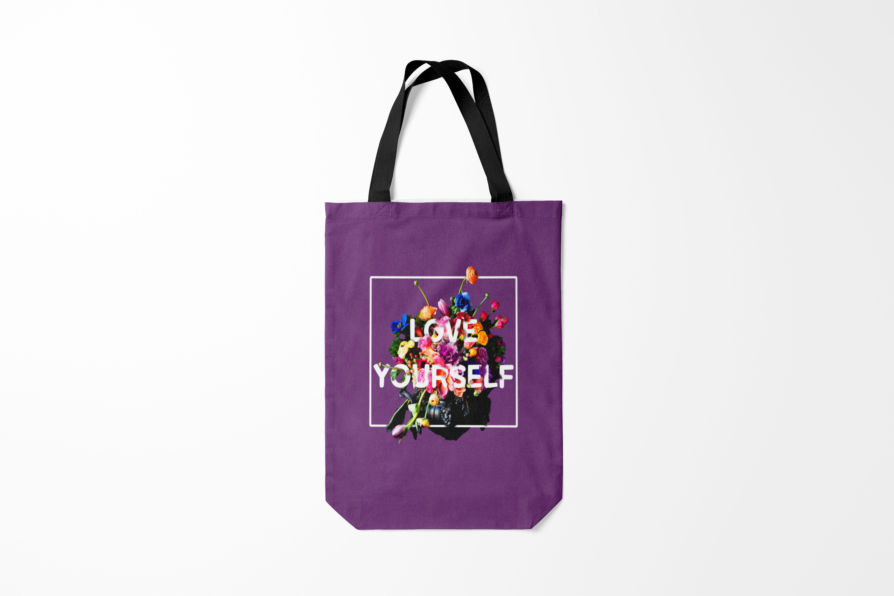 

Сумка шoппер унисекс Burnettie BTS Jung Kook, черный; розовый, BTS Jung Kook