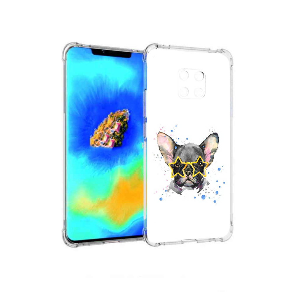 

Чехол MyPads буля в очках для Huawei Mate 20 Pro, Прозрачный, Tocco