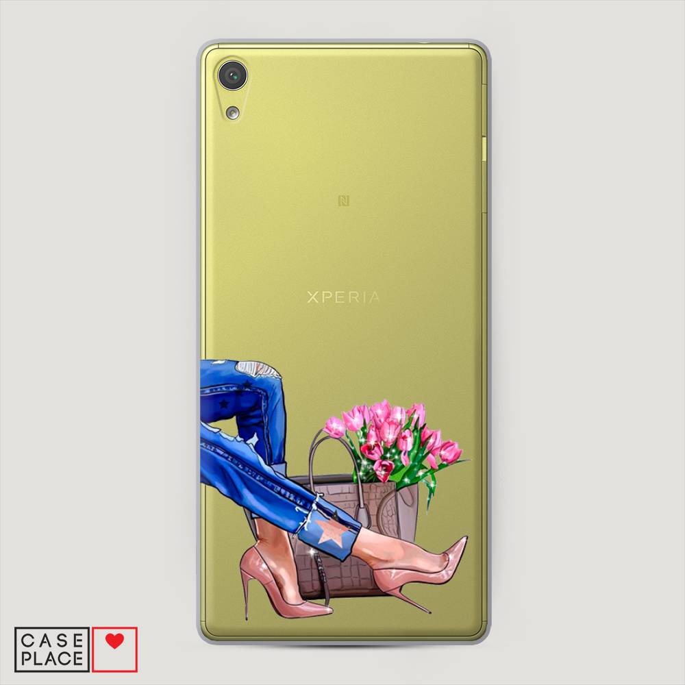 

Пластиковый чехол "Каблучки" на Sony Xperia XA Ultra