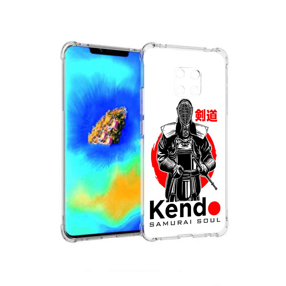 

Чехол MyPads рисованый самурай для Huawei Mate 20 Pro, Прозрачный, Tocco