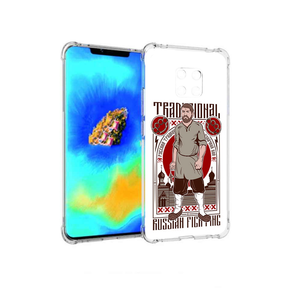 

Чехол MyPads Традициональный мужчина для Huawei Mate 20 Pro, Прозрачный, Tocco