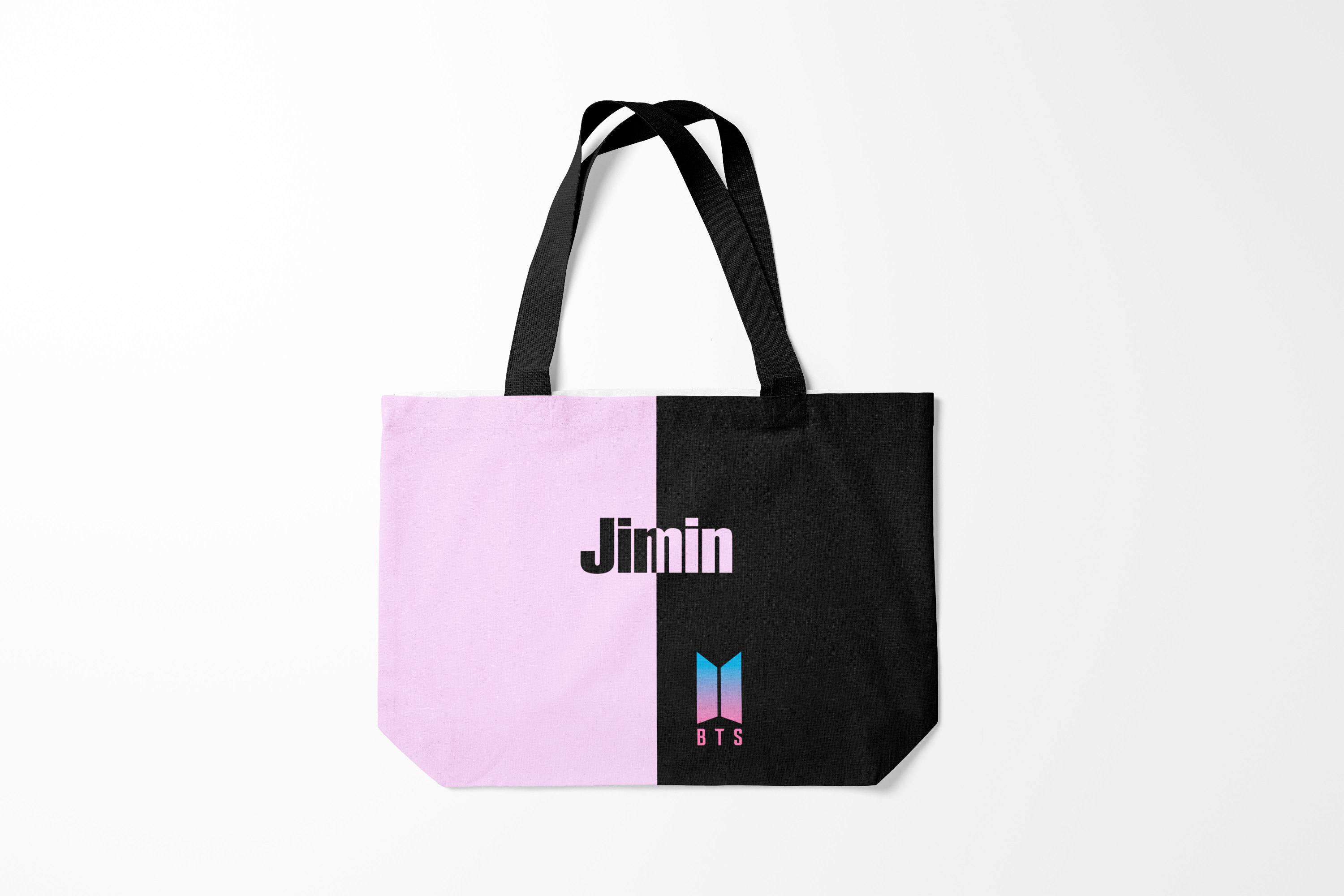 

Сумка шoппер унисекс Burnettie BTS I am army and lover, черный, BTS I am army and lover