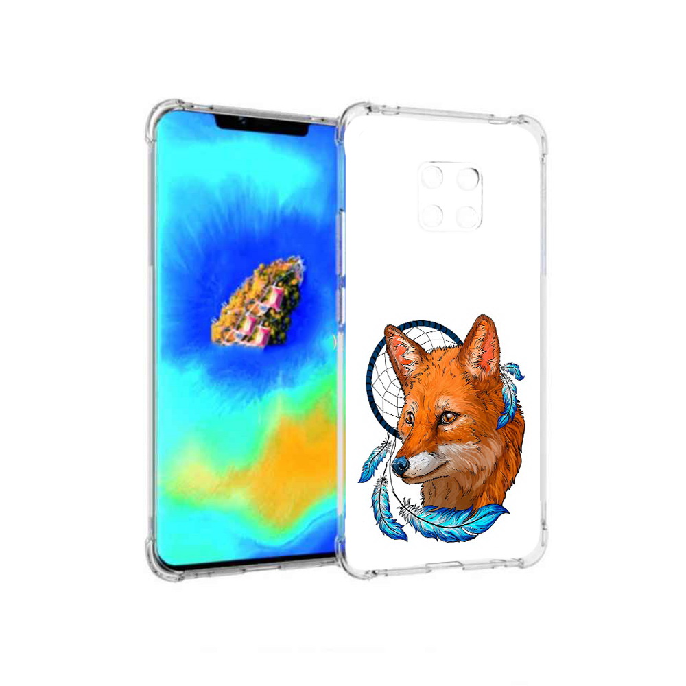 

Чехол MyPads лиса и ловец снов для Huawei Mate 20 Pro, Прозрачный, Tocco