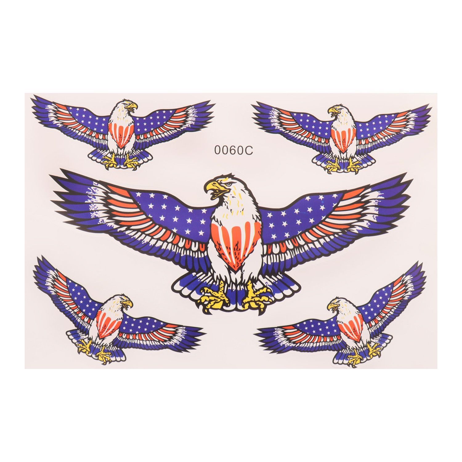 

Наклейки (набор) EAGLE (24х16см) (#0060C)