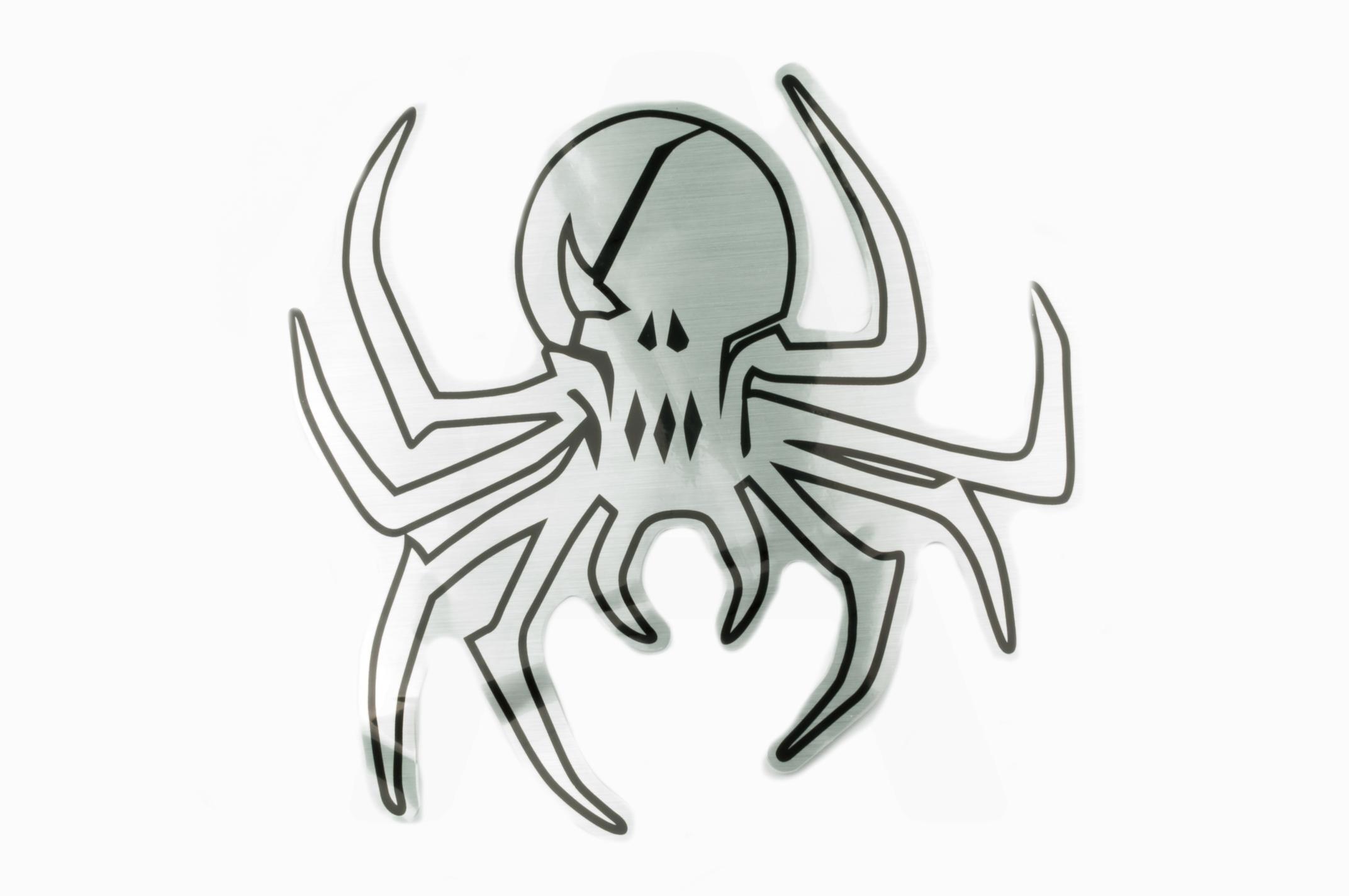 

Наклейка декор SPIDER (26х26см) (#6883B)