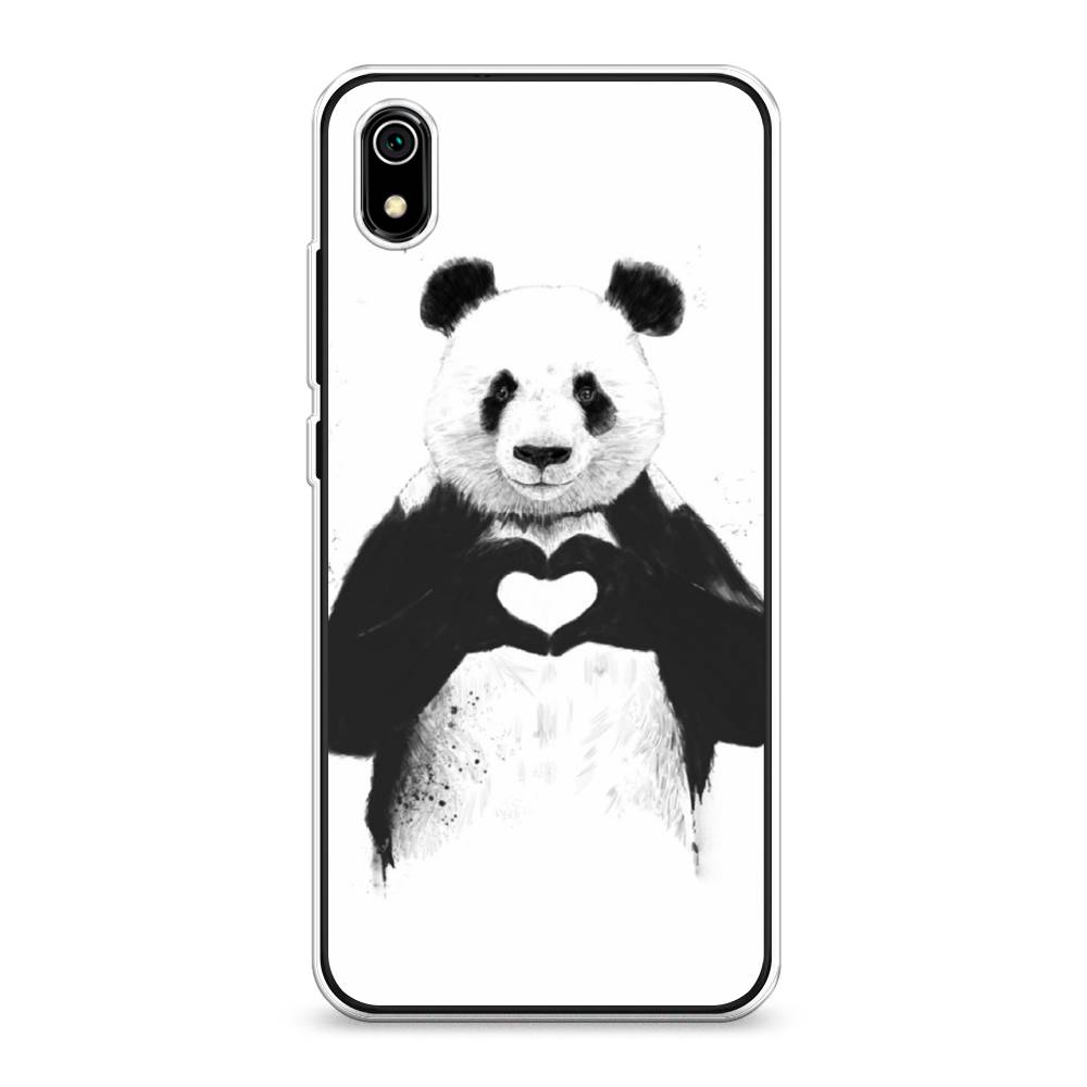 

Чехол Awog на Xiaomi Redmi 7A "Панда love", Разноцветный, 35450-10