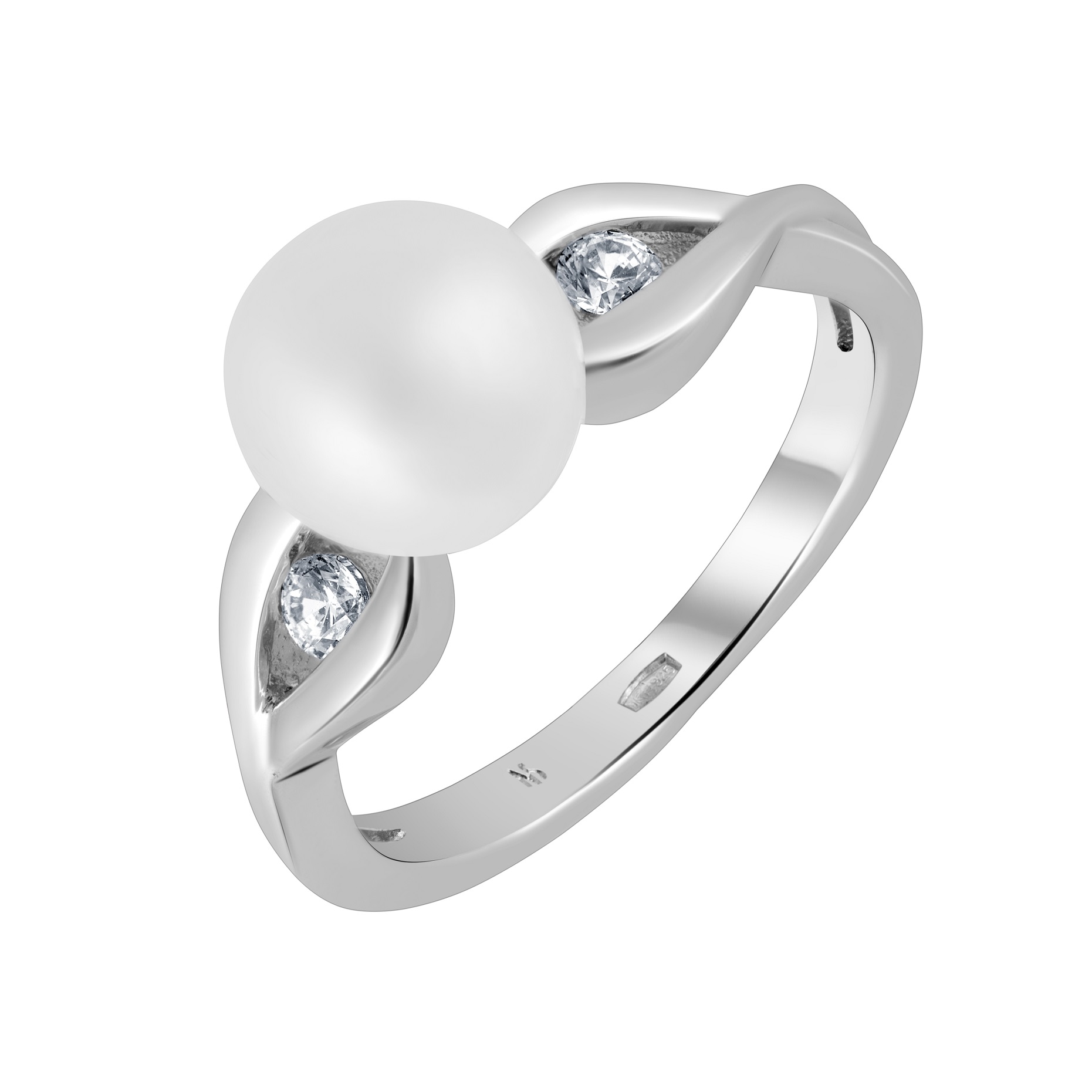 

Кольцо из серебра с жемчугом р. 17 NS Design AR4367Z,WFM/R, AR4367Z,WFM/R