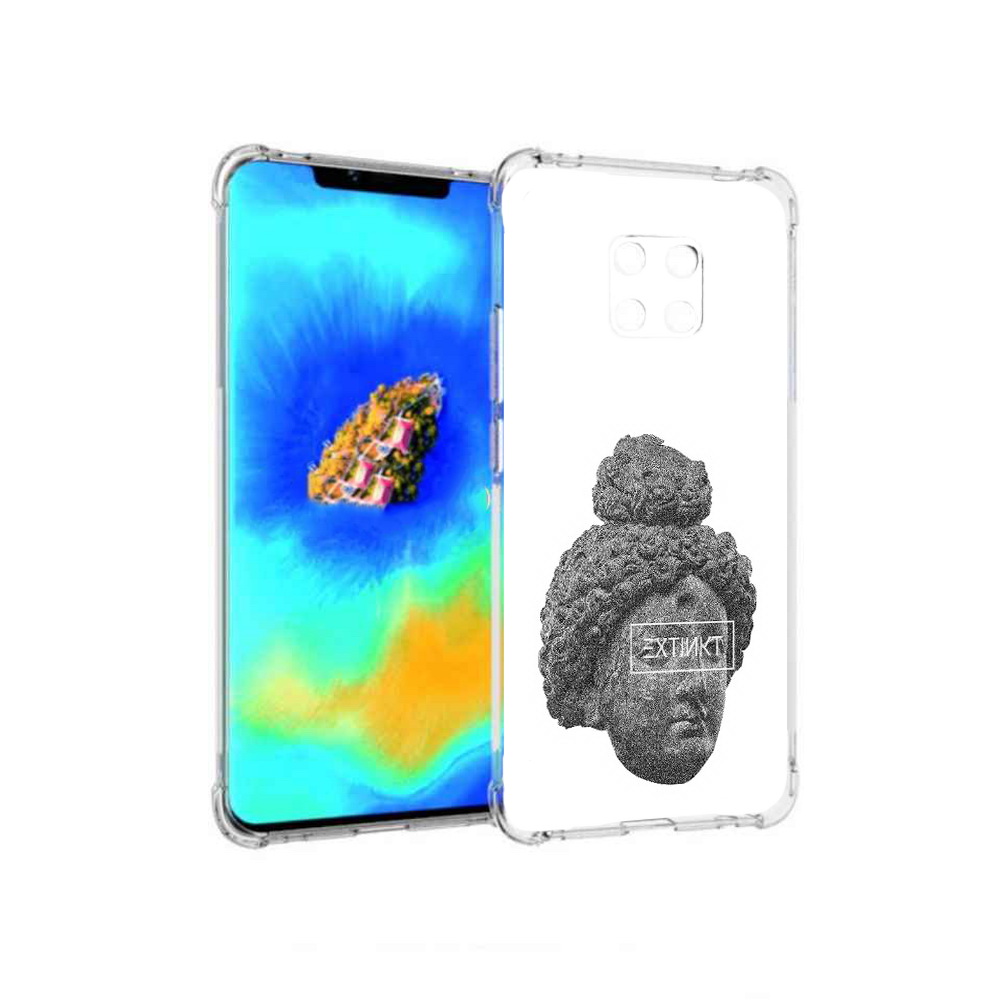 

Чехол MyPads каменное лицо девушки для Huawei Mate 20 Pro, Прозрачный, Tocco