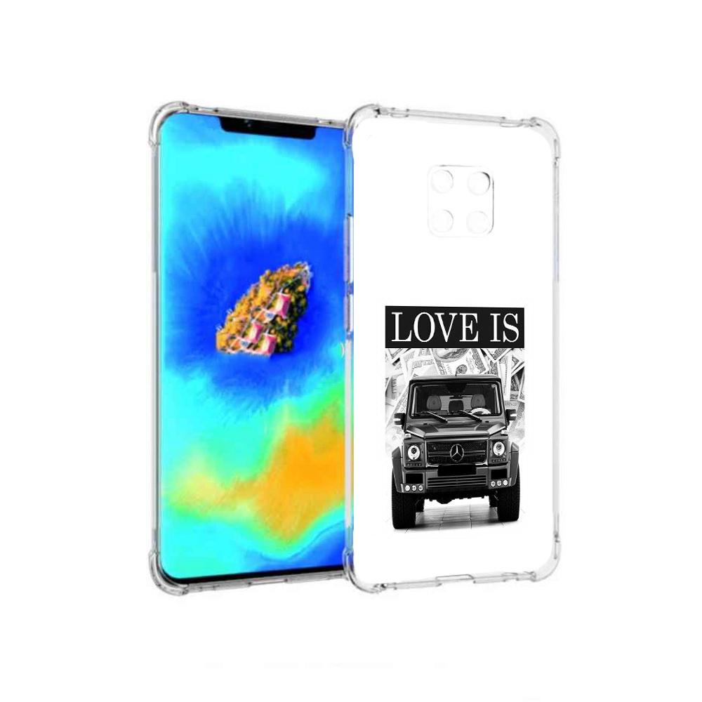 

Чехол MyPads гелик для Huawei Mate 20 Pro, Прозрачный, Tocco