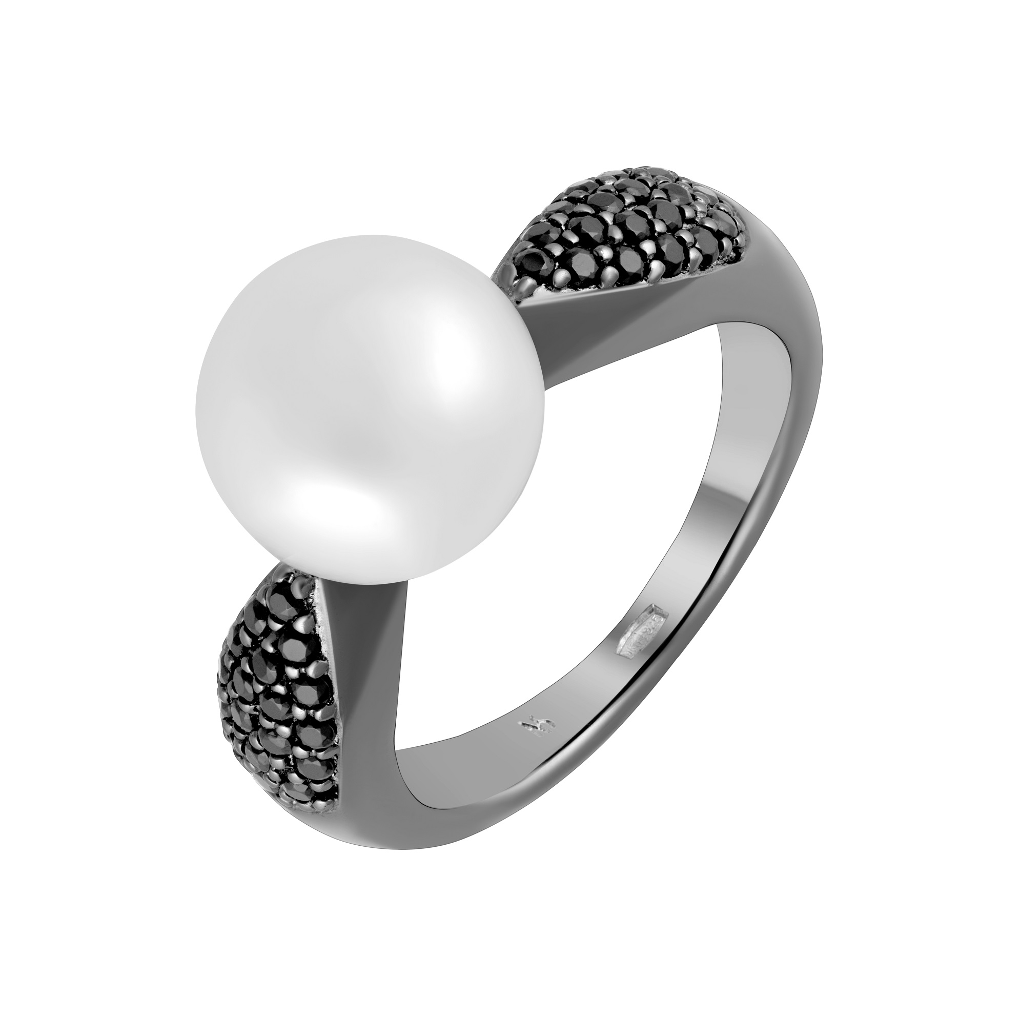 

Кольцо из серебра с жемчугом р. 16,5 NS Design AR3344BKZ,WFM/B, AR3344BKZ,WFM/B