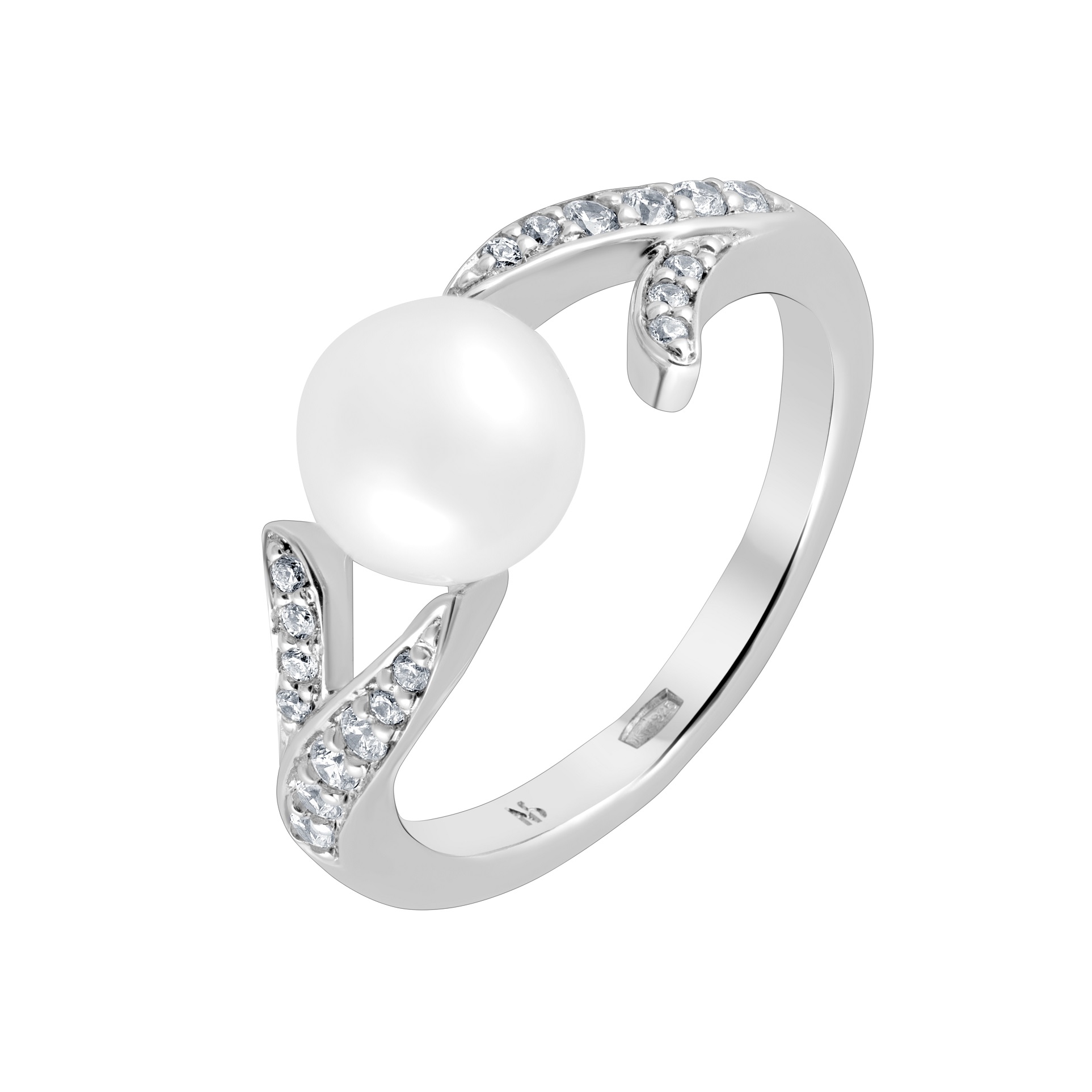 

Кольцо из серебра с жемчугом р. 16,5 NS Design AR4154Z,WFM/R, AR4154Z,WFM/R