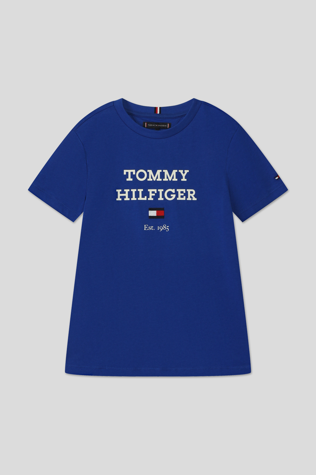 Футболка детская Tommy Hilfiger KB0KB08671, синий, 152