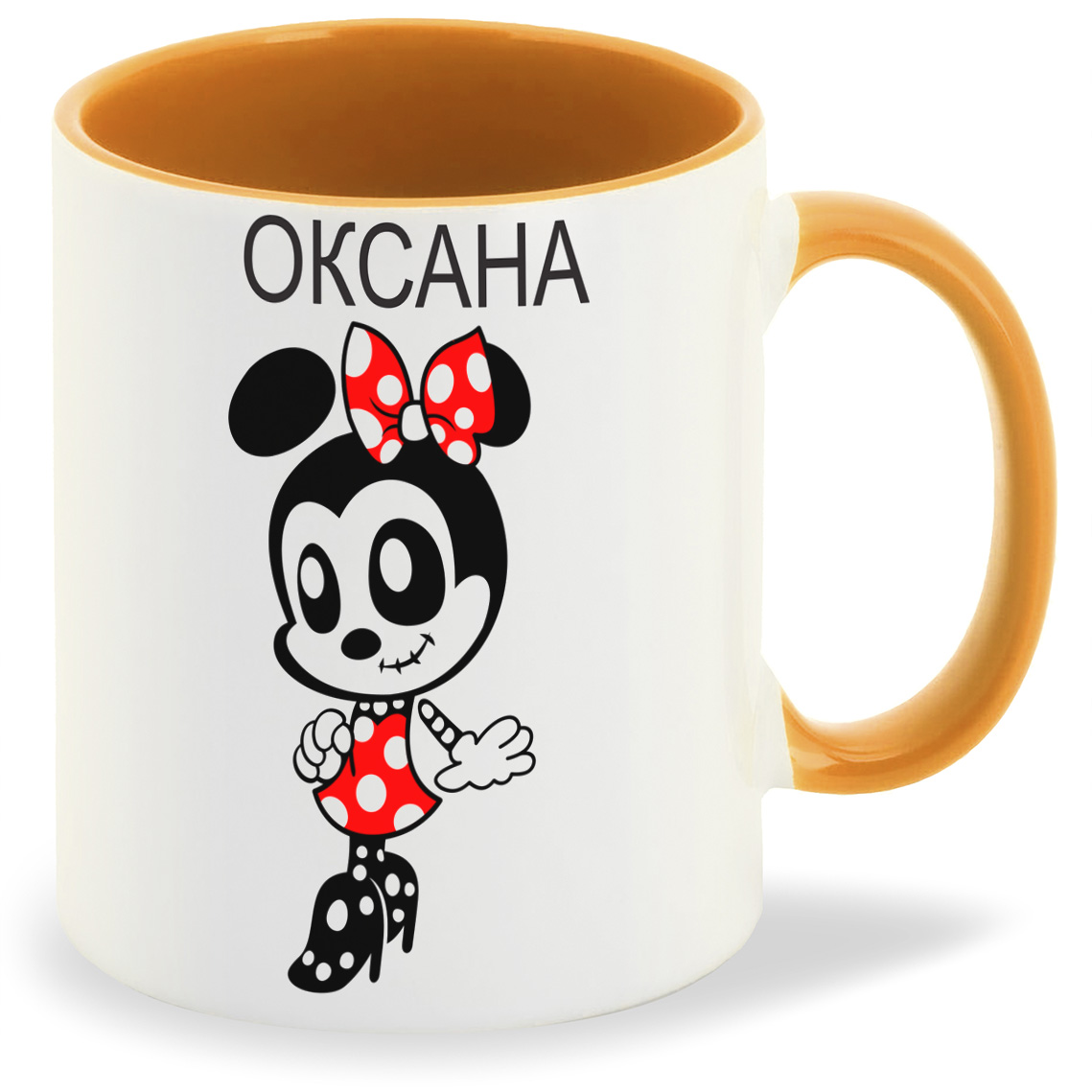 

Кружка CoolPodarok Минни Оксана есть пара, Минни Оксана есть пара