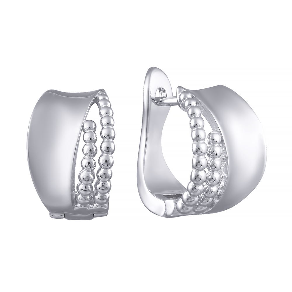 

Серьги из серебра JV H20757_SR_WG, H20757_SR_WG