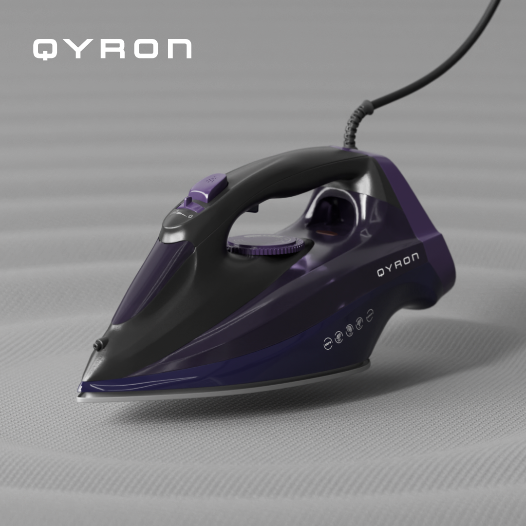 

Утюг QYRON SI602 черный, SI602