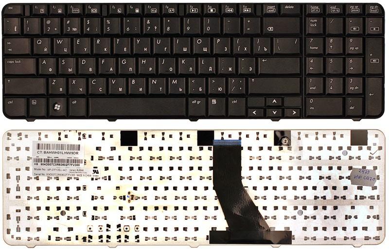 фото Клавиатура для ноутбука hp g70 compaq presario cq70 черная oem