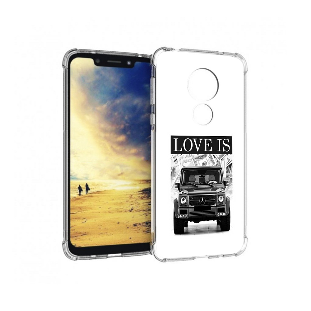 

Чехол MyPads Tocco для Motorola G7 Power гелик (PT227059.362.285), Прозрачный, Tocco