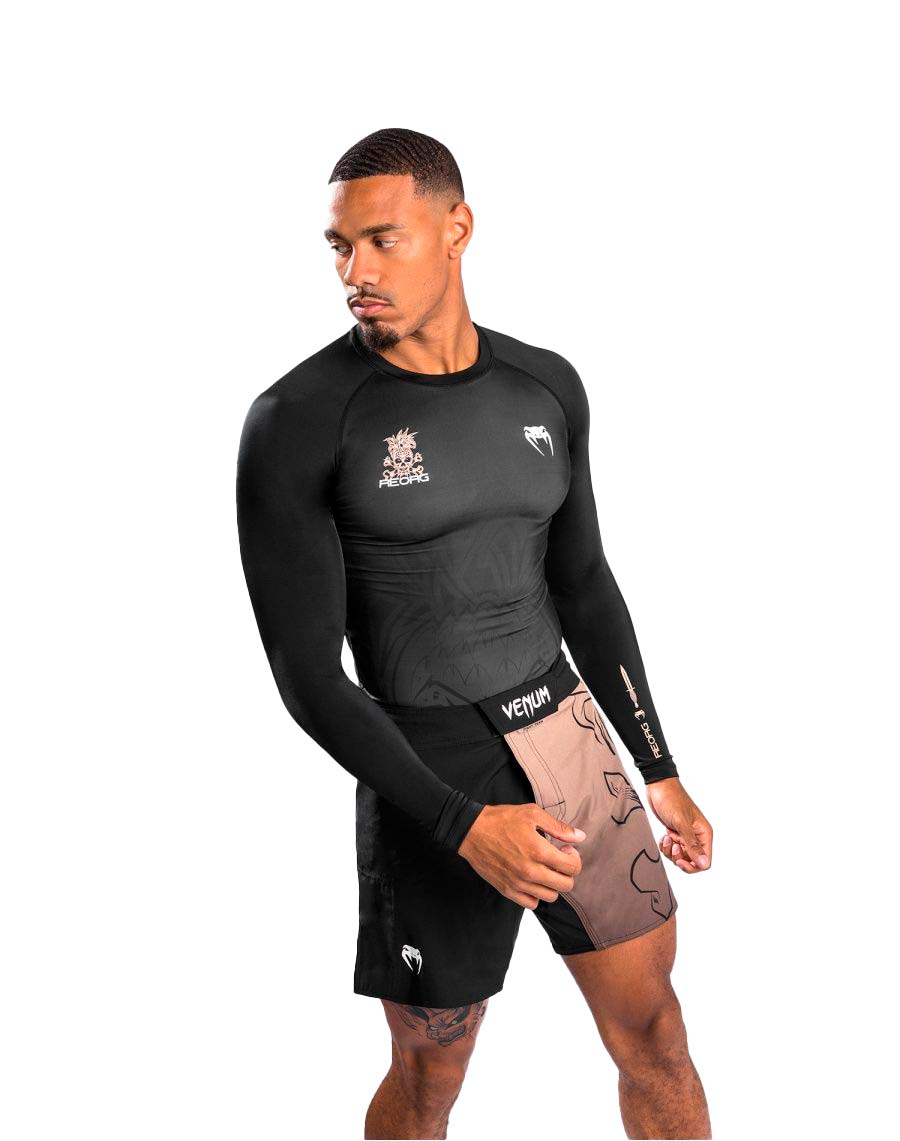

Рашгард Venum Reorg L-S Black-Black, M, Черный, Reorg L/S