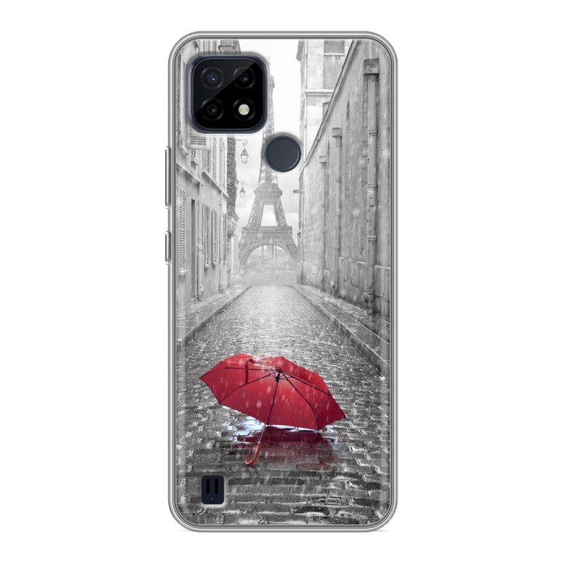 

Чехол для Realme C21 с рисунком и защитой камеры, 78346