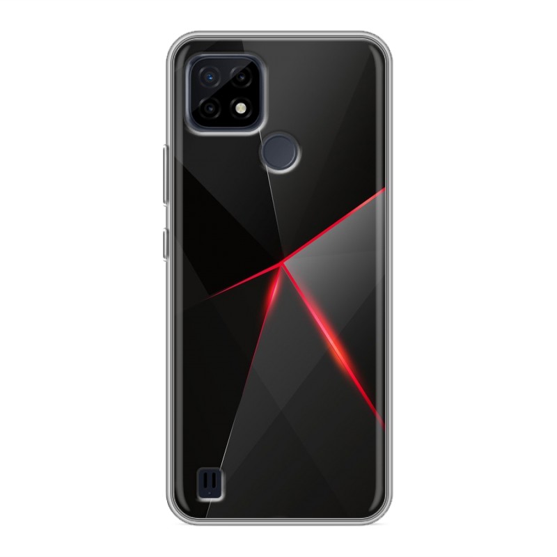 

Чехол для Realme C21 с рисунком и защитой камеры, 78346