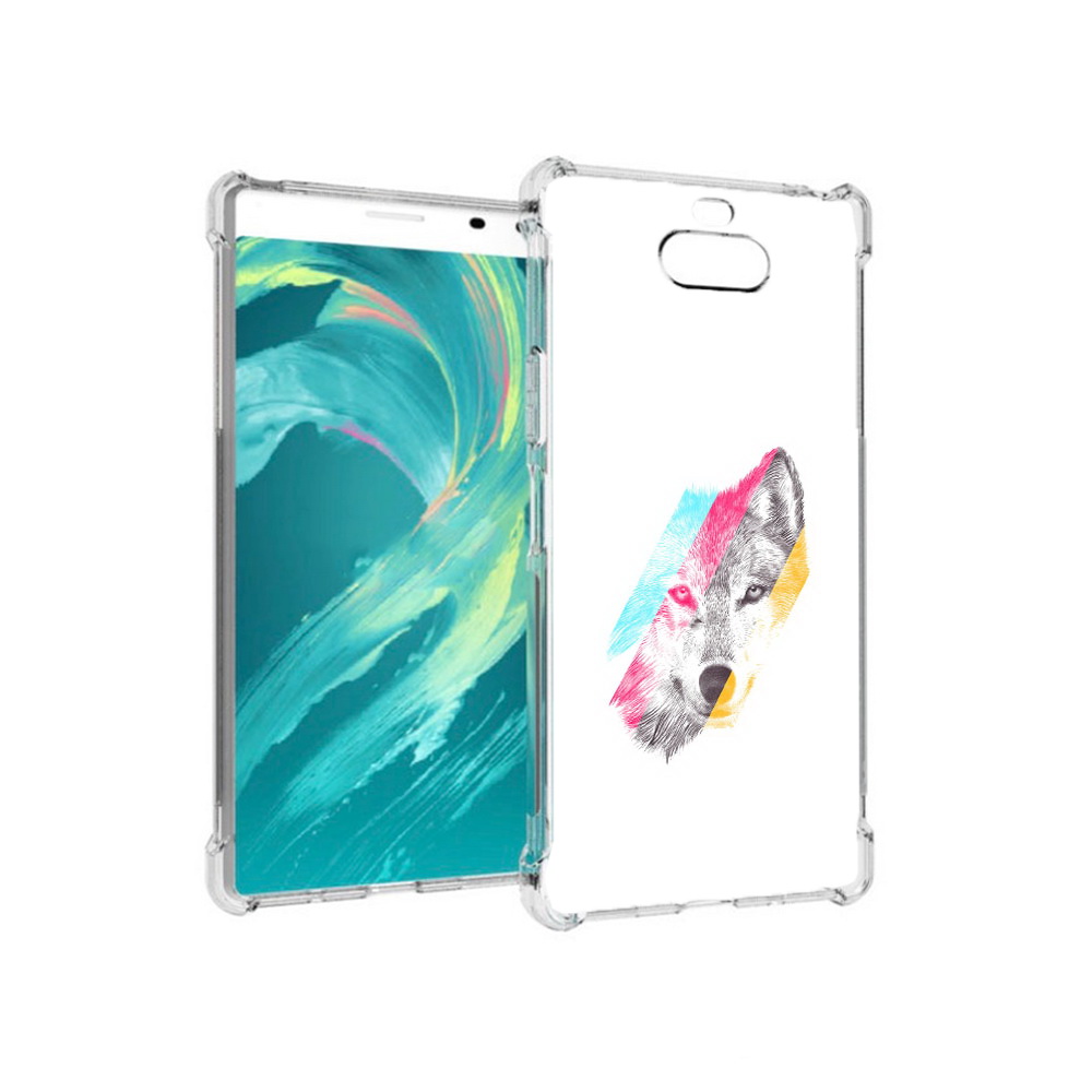 

Чехол MyPads Tocco для Sony 8 волк градиент (PT140835.236.268), Прозрачный, Tocco