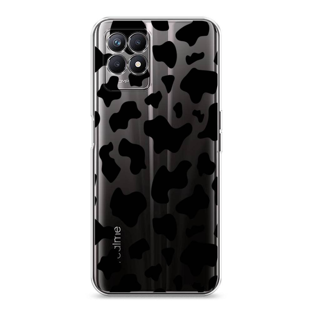 

Чехол Awog на Realme 8i "Пятна коровы черные", Разноцветный, 257350-2