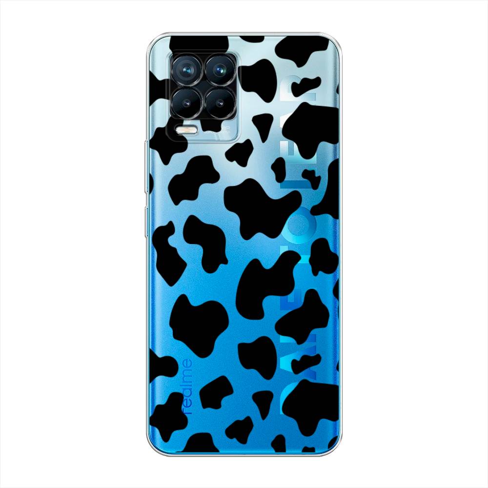 

Чехол Awog на Realme 8/8 Pro "Пятна коровы черные", Разноцветный, 255550-2